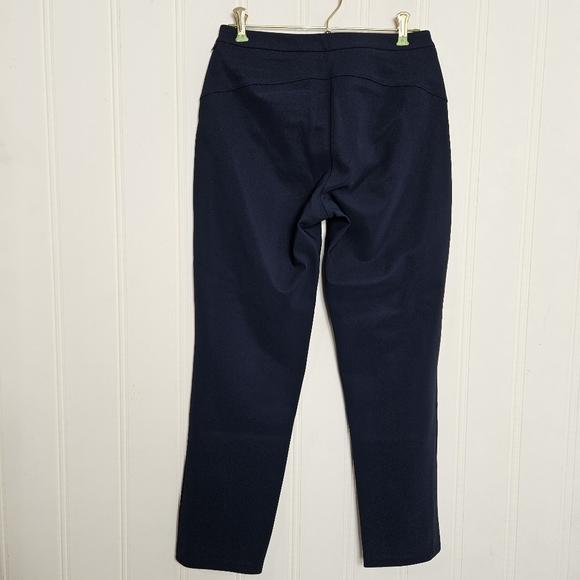 Lululemon On The Move Pant Womens Size 6 Navy Blue Tailored Mid Rise Athleisure - Picture 7 of 16